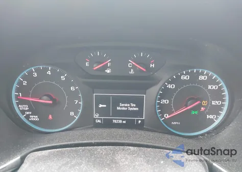 2018 Chevrolet Equinox Lt из США, поврежденный, VIN 3GNAXSEV1JS550437